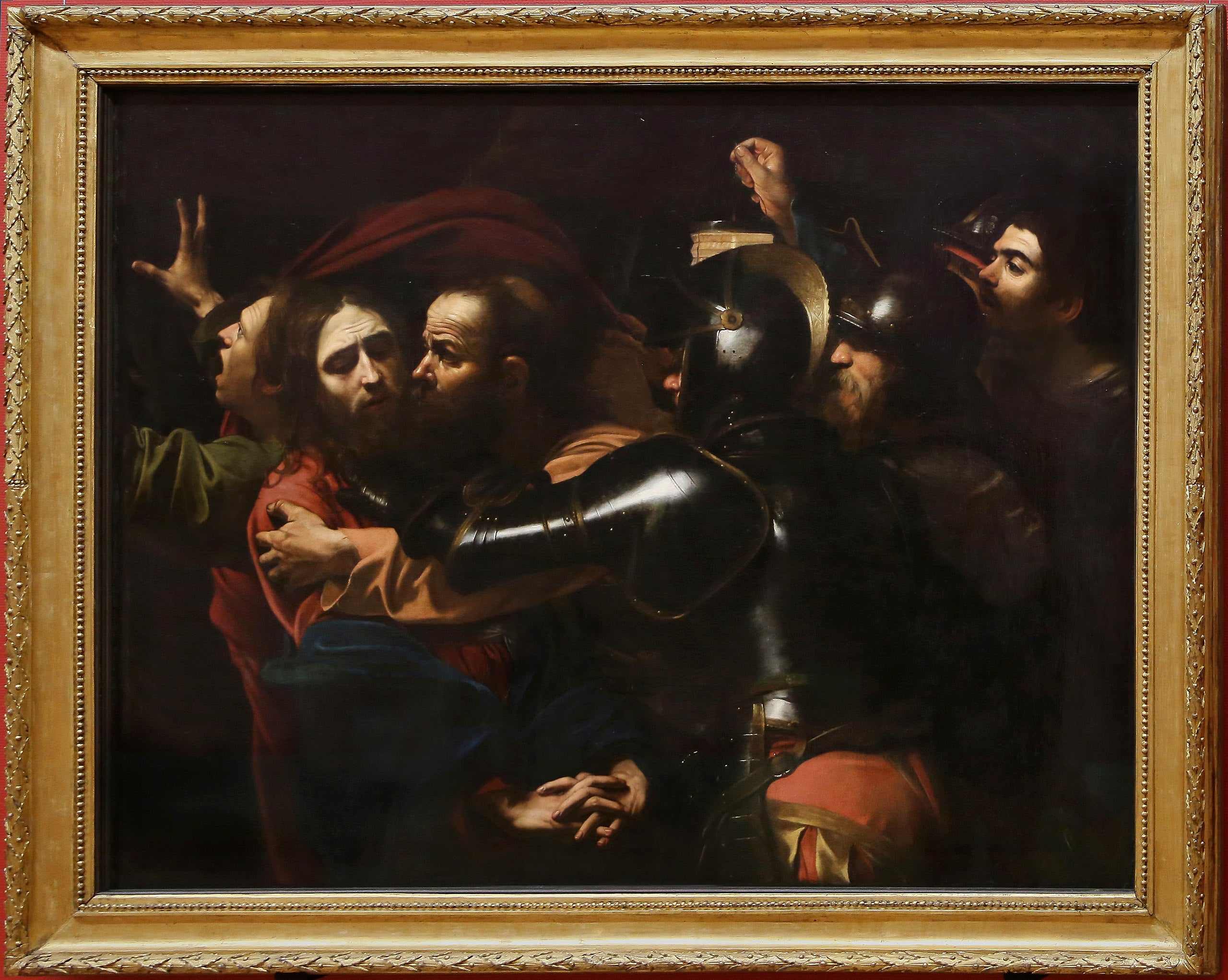 A Prisão de Cristo - Caravaggio