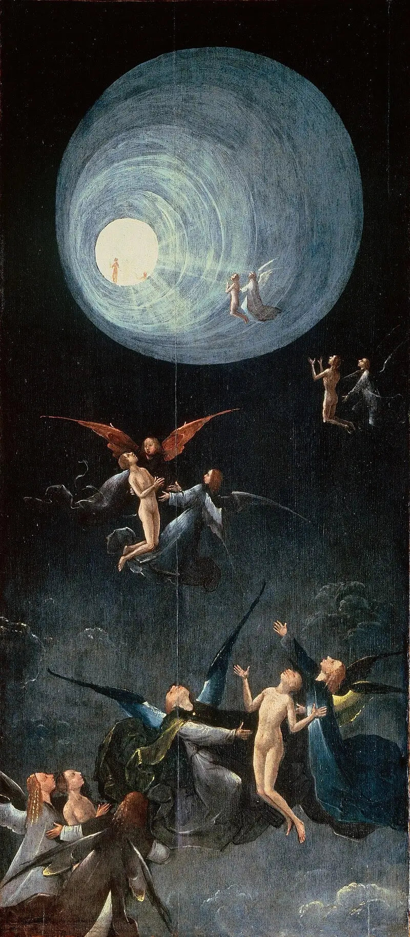 A Ascensão dos Eleitos - Hieronymus Bosch