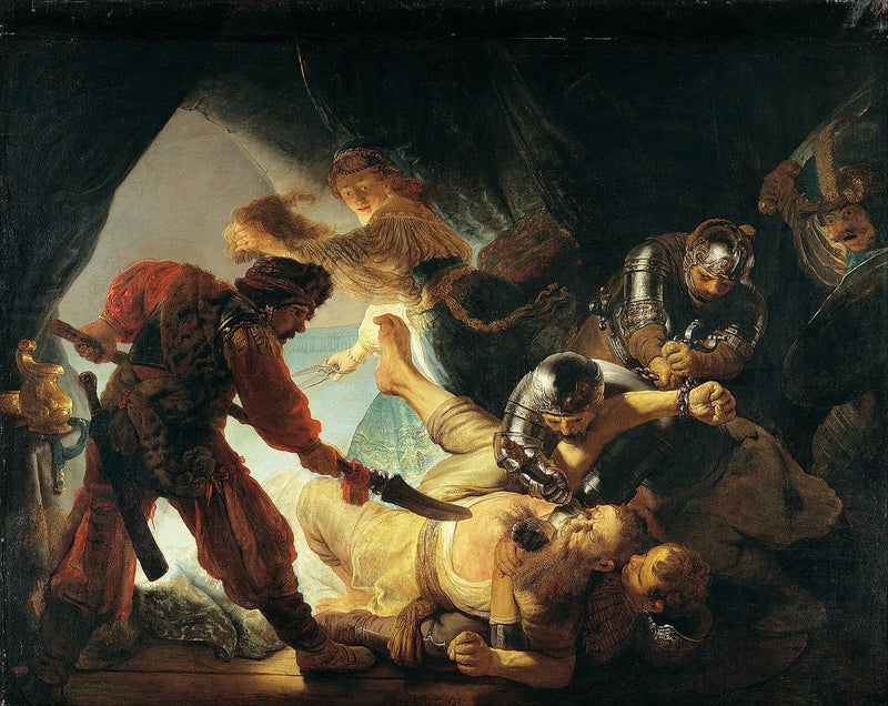 A Cegueira de Sansão - Rembrandt