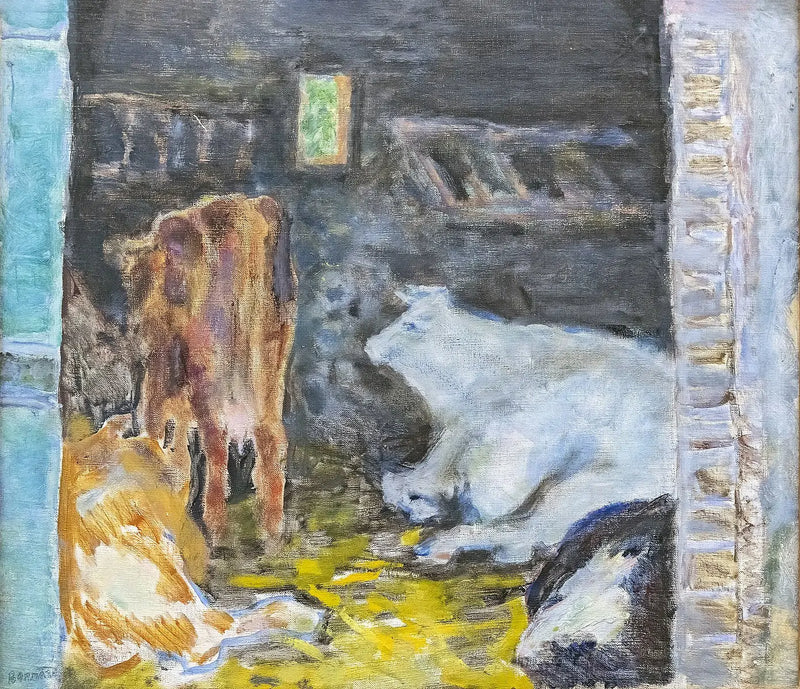 O Estábulo - Pierre Bonnard