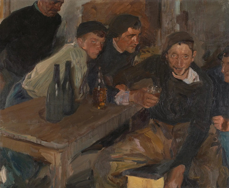 O Bebedor, Zarauz - Joaquín Sorolla