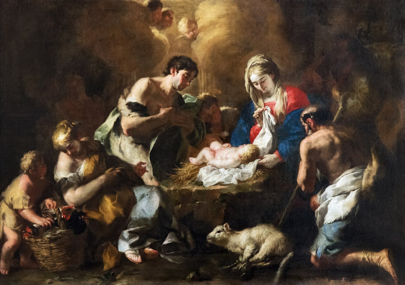 A Adoração dos Pastores - Francesco Solimena