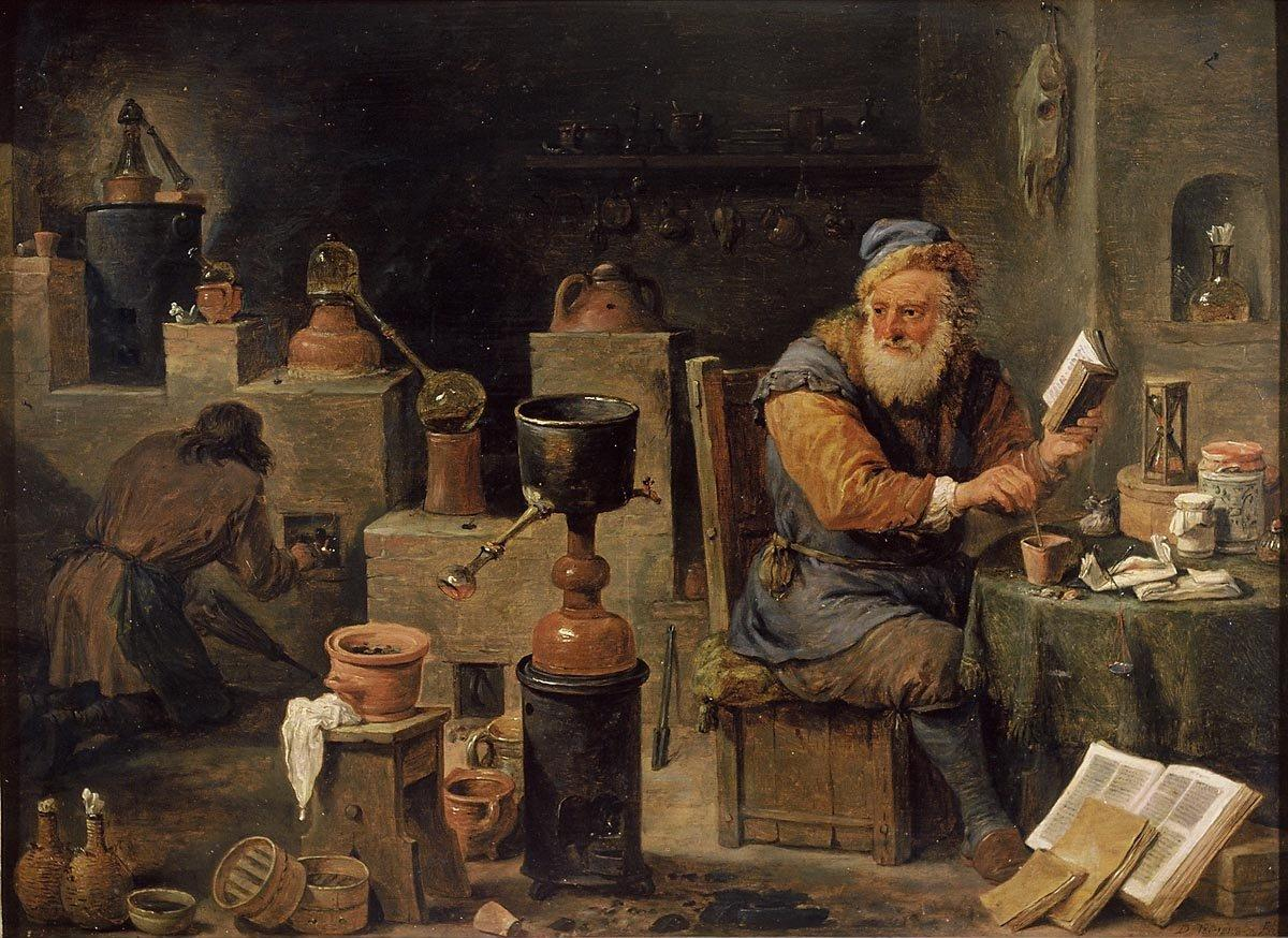 L'alchimiste - David Teniers le Jeune