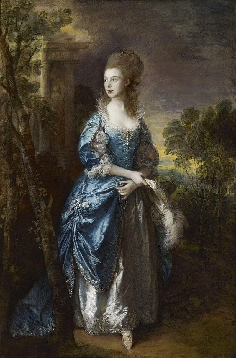 A Honrável Frances Duncombe - Thomas Gainsborough