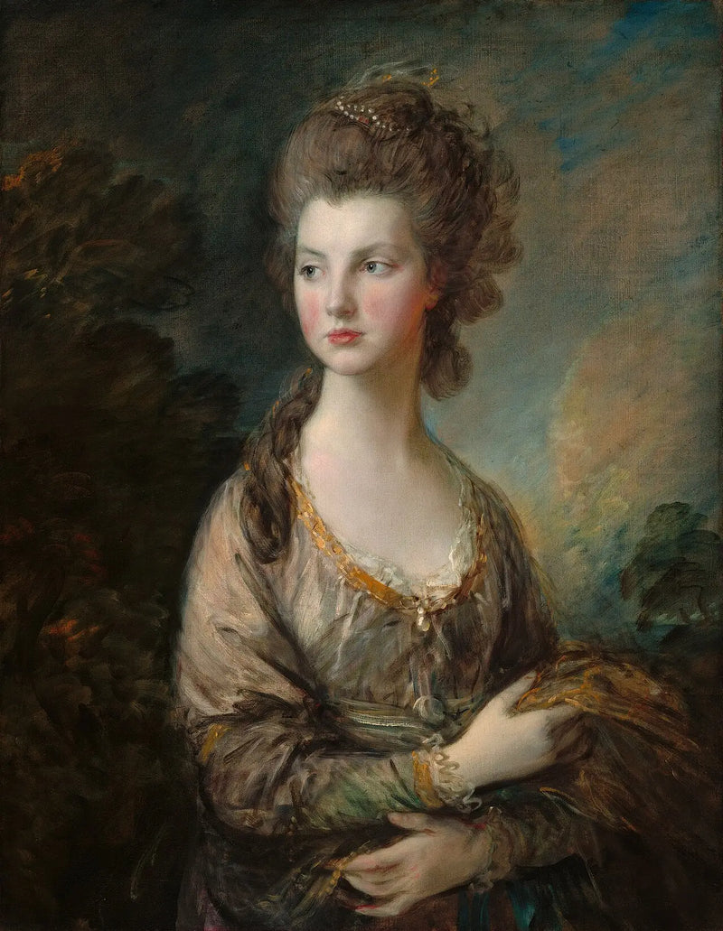 A Honrável Sra. Thomas Graham - Thomas Gainsborough