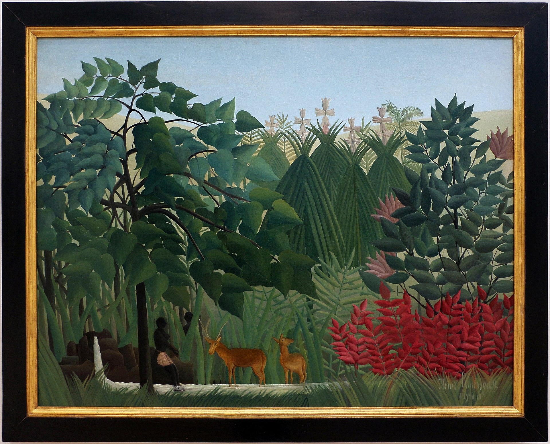 La Cascade - Henri Rousseau