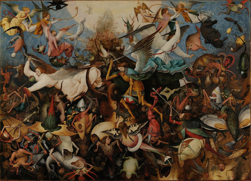 A Queda dos Anjos Rebeldes - Pieter Brueghel, o Velho