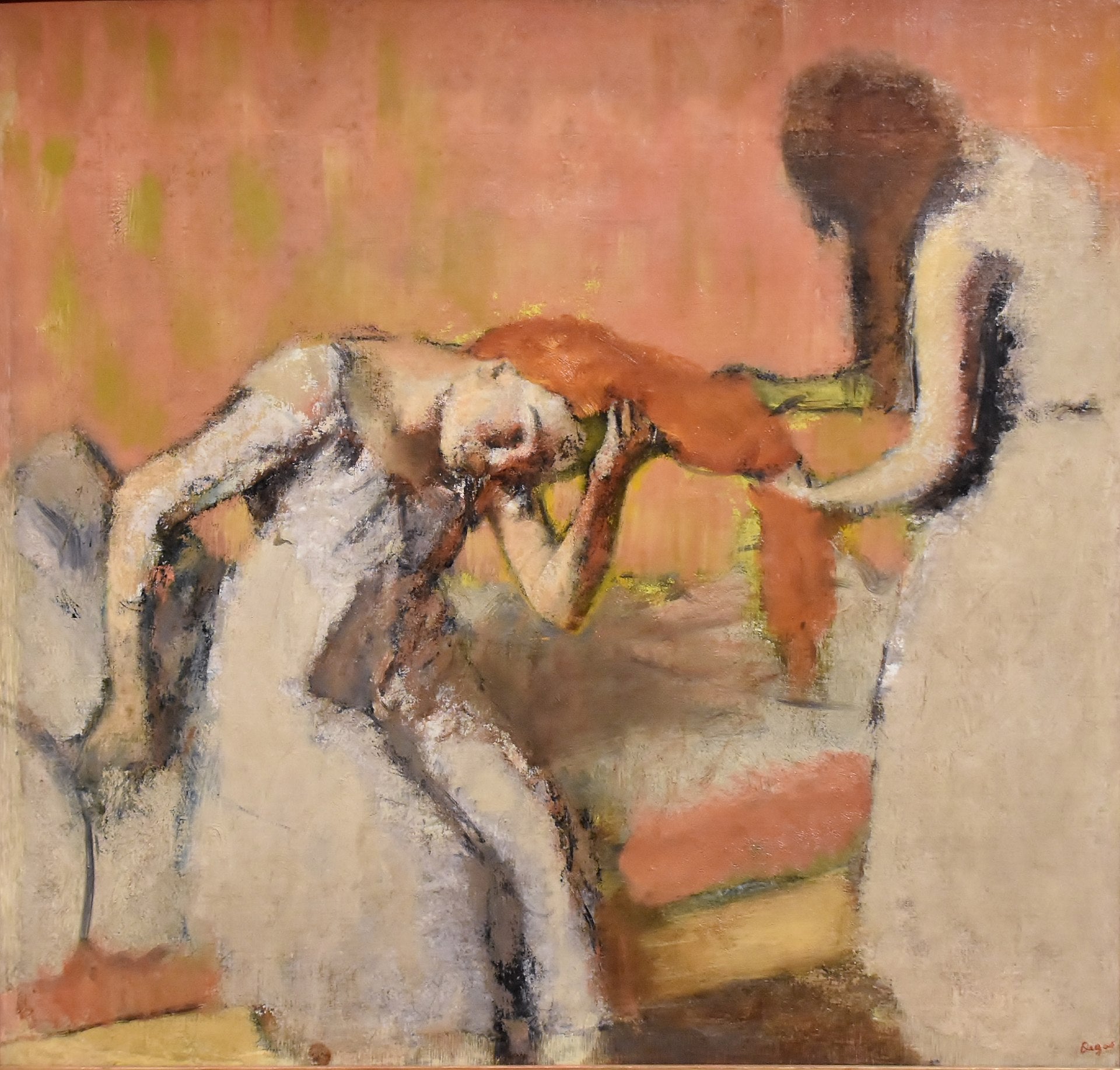 A Coiffura - Edgar Degas