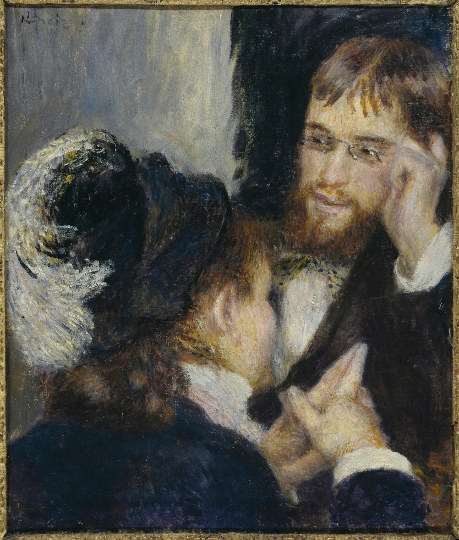 Reproduction du tableau « La Conversation - Pierre-Auguste Renoir » par Alpha Reproduction en peinture à l’huile