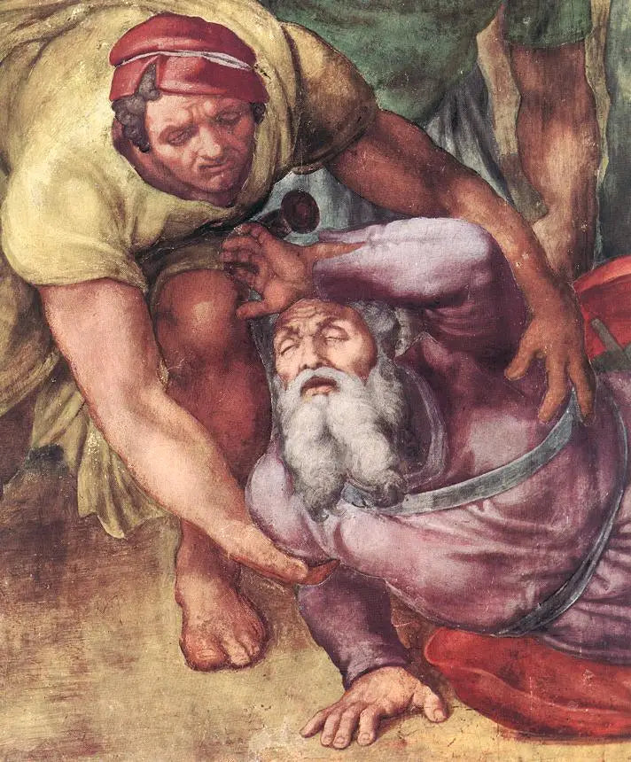 A Conversão de São Paulo, detalhe. - Michelangelo