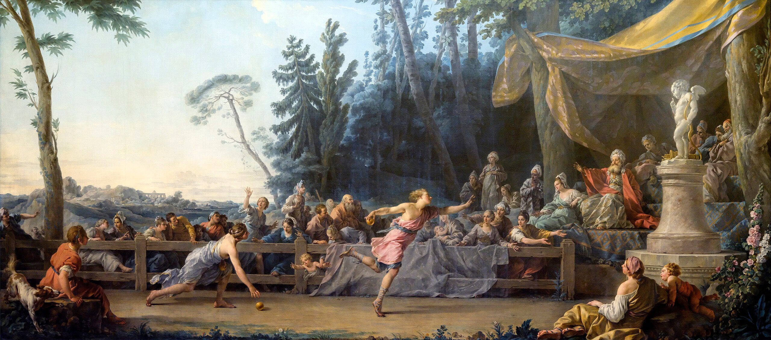 La Course d'Hippomène et d'Atalante - Noël Hallé