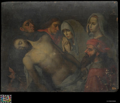 La Descente de croix - Hugo van der Goes - Alpha Reproduction