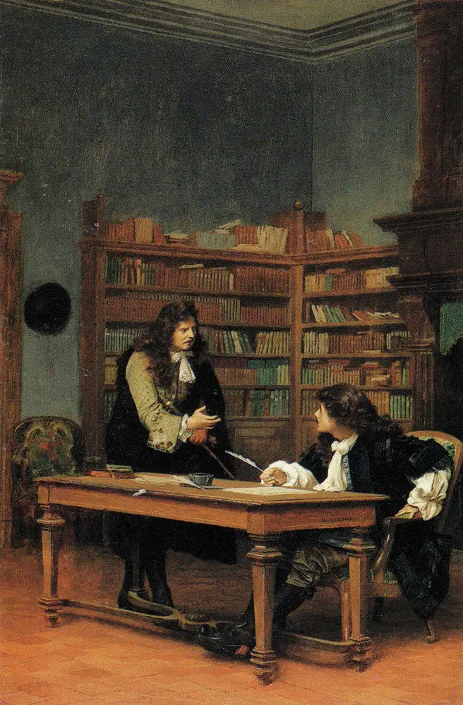 A Fonte e Molière - Jean-Léon Gérôme