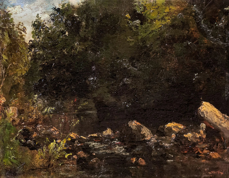 A Floresta de Fontainebleau - Gustave Courbet