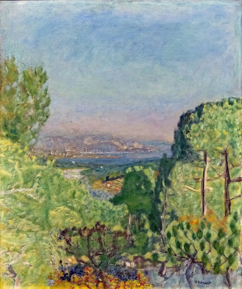A Floresta de Pinheiros - Pierre Bonnard