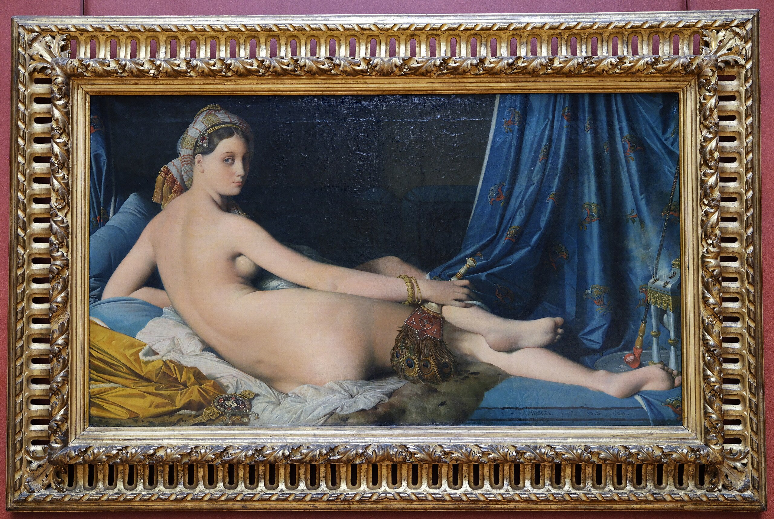 A Grande Odalisca - Jean-Auguste-Dominique Ingres