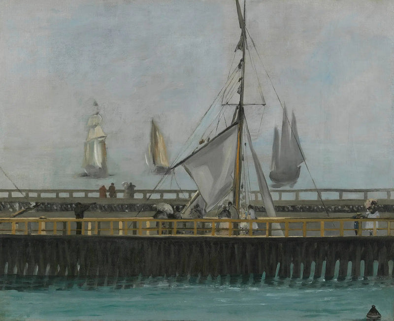 A Jetée de Boulogne-sur-Mer - Édouard Manet