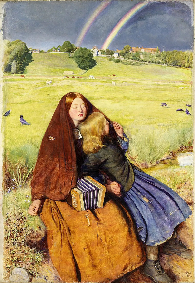 A Jovem Cega - John Everett Millais