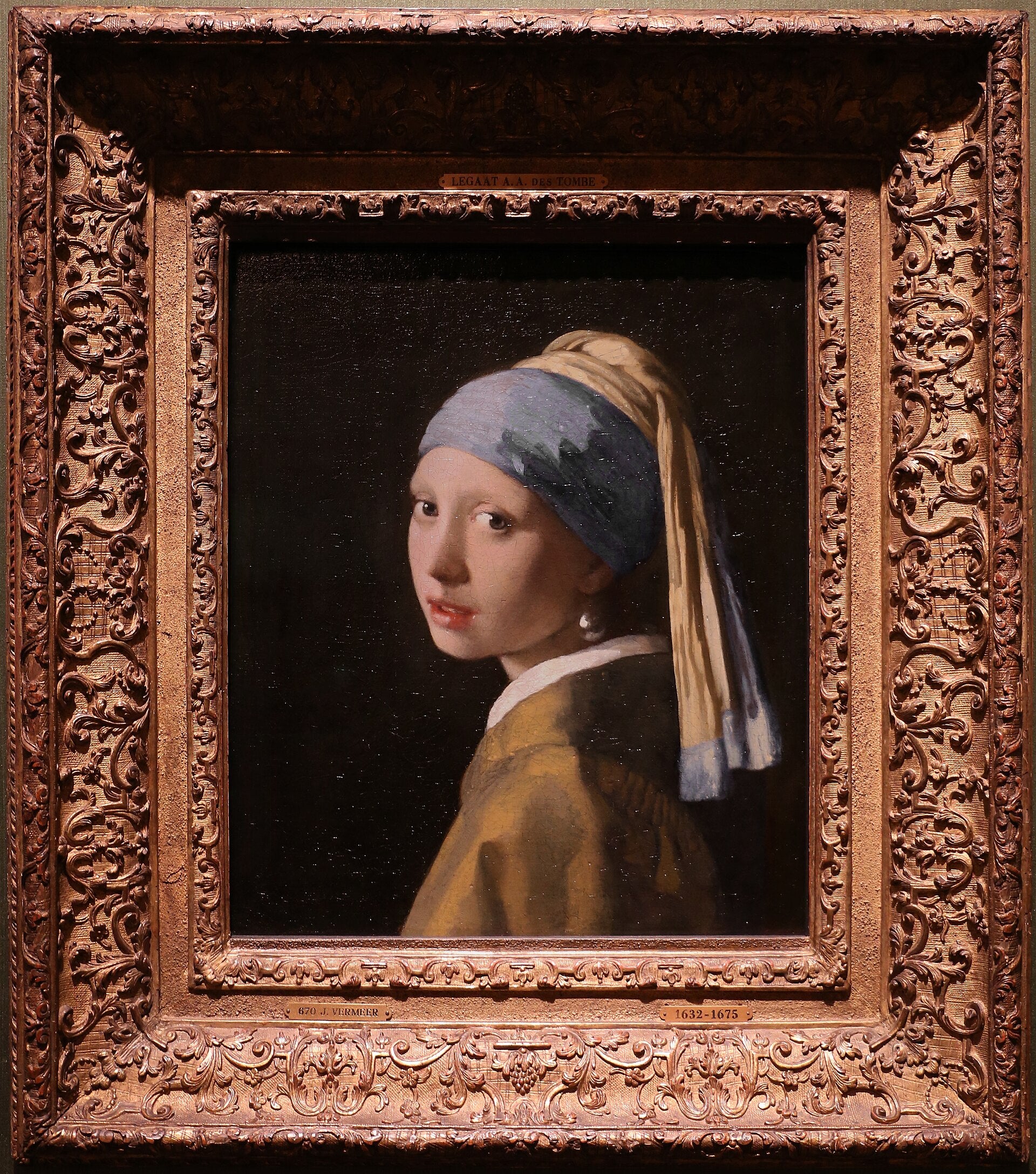 A Menina com o Brinco de Pérola - Johannes Vermeer