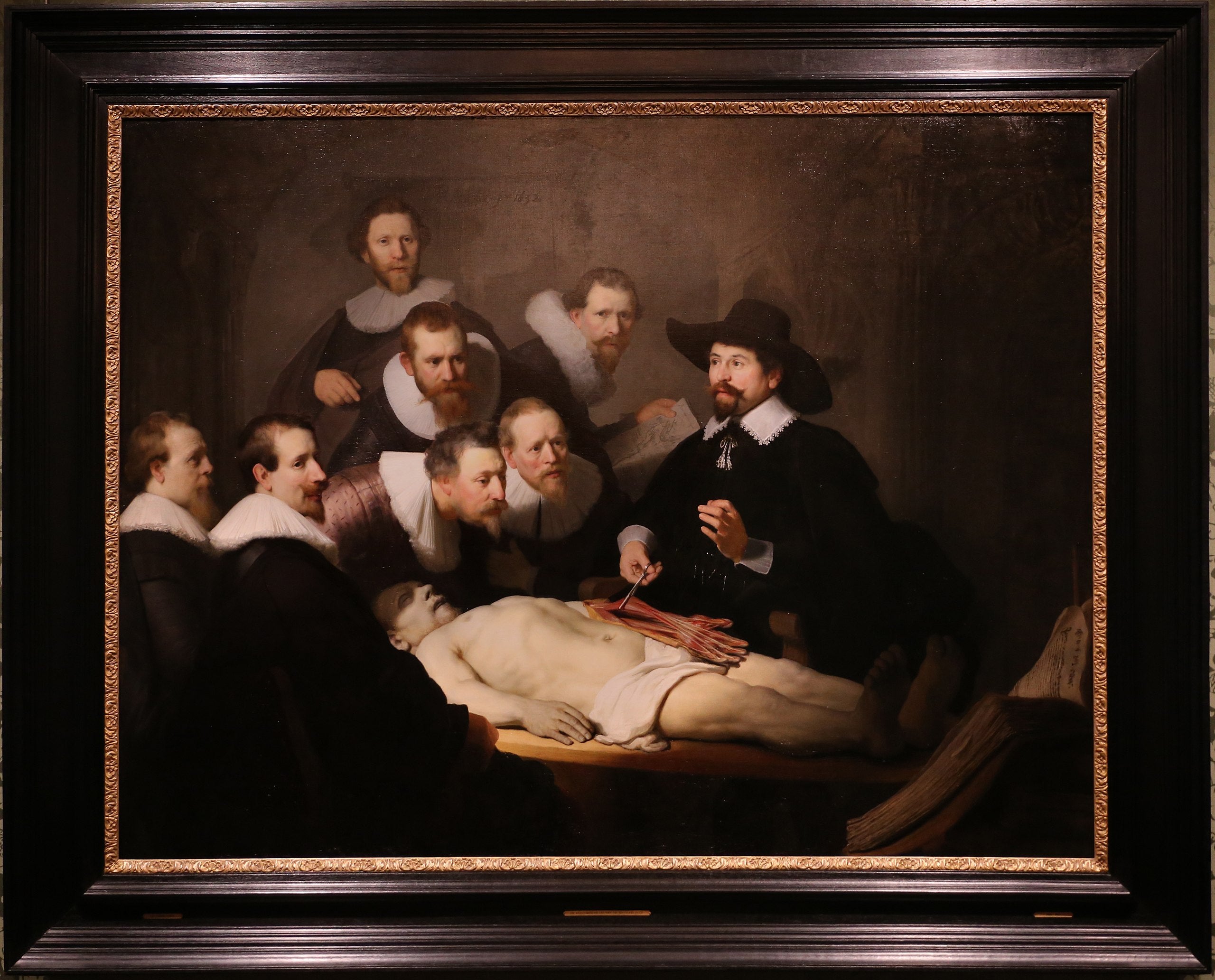 A Lição de Anatomia do Doutor Tulp - Rembrandt