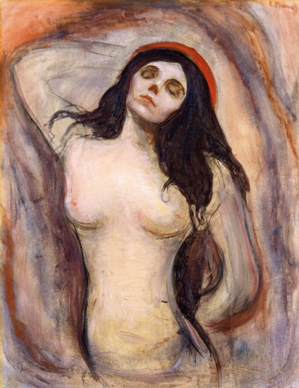 A Madona - Edvard Munch