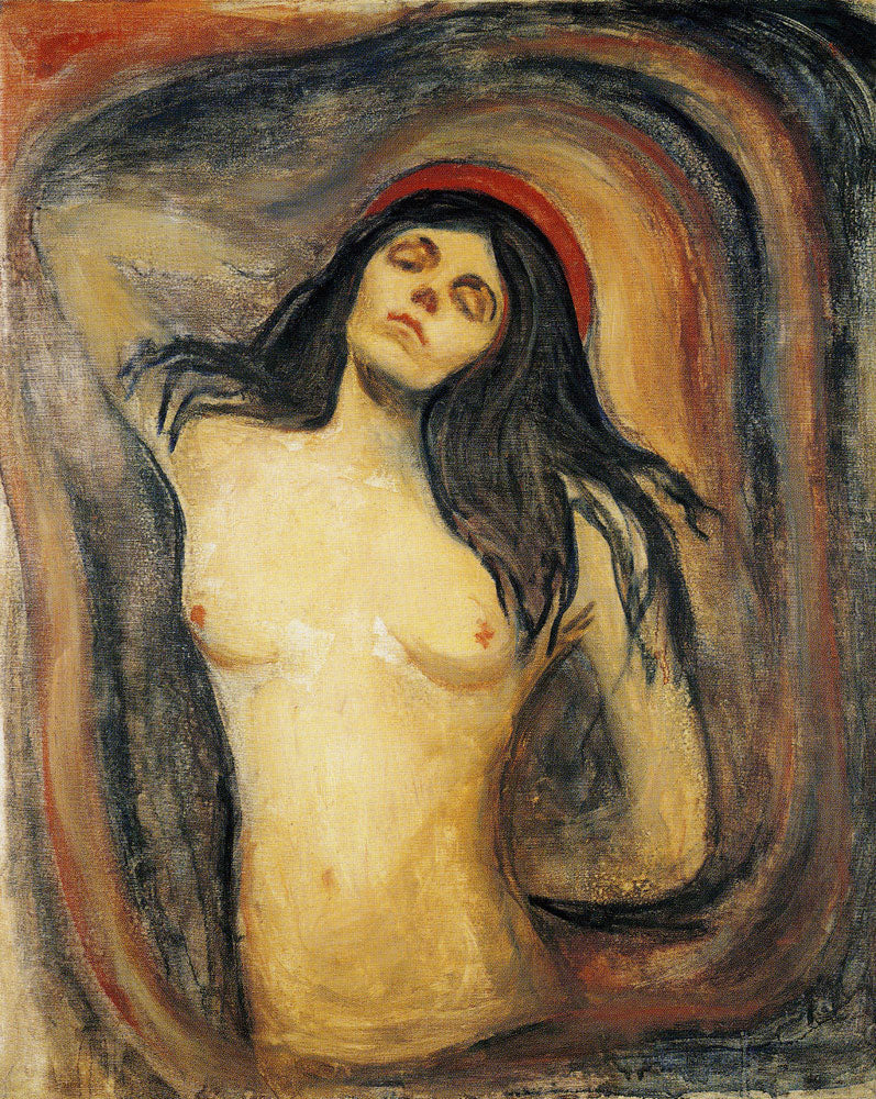 A Madona - Edvard Munch
