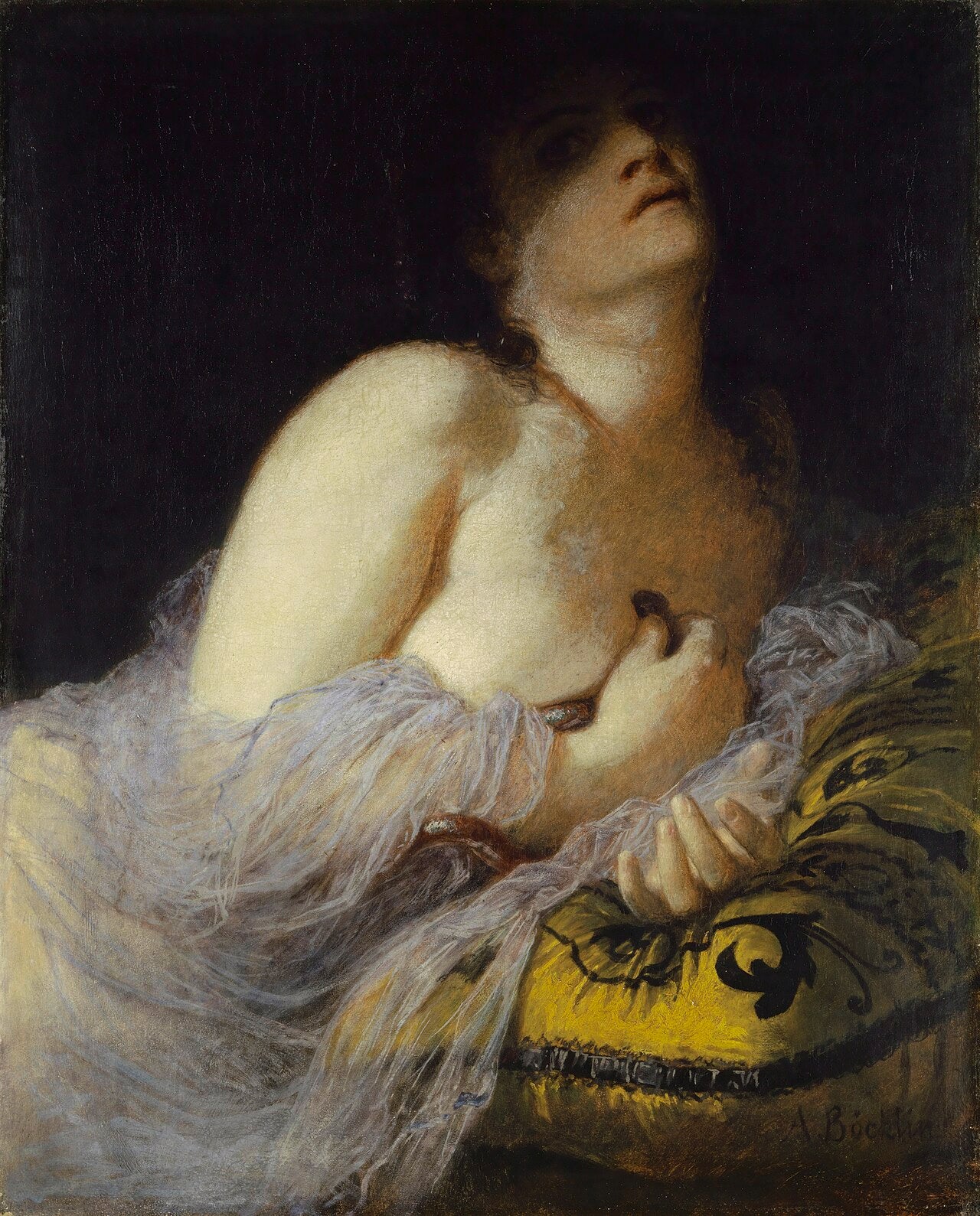 La Mort de Cléopâtre - Arnold Böcklin
