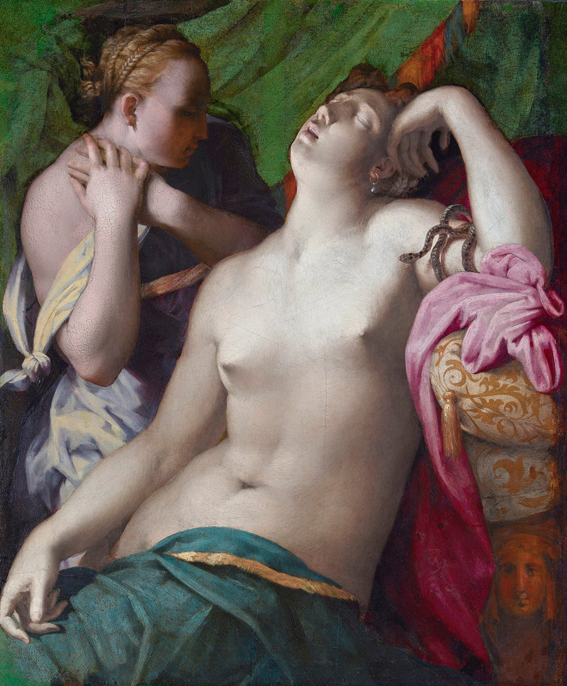 A Morte de Cleópatra - Rosso Fiorentino