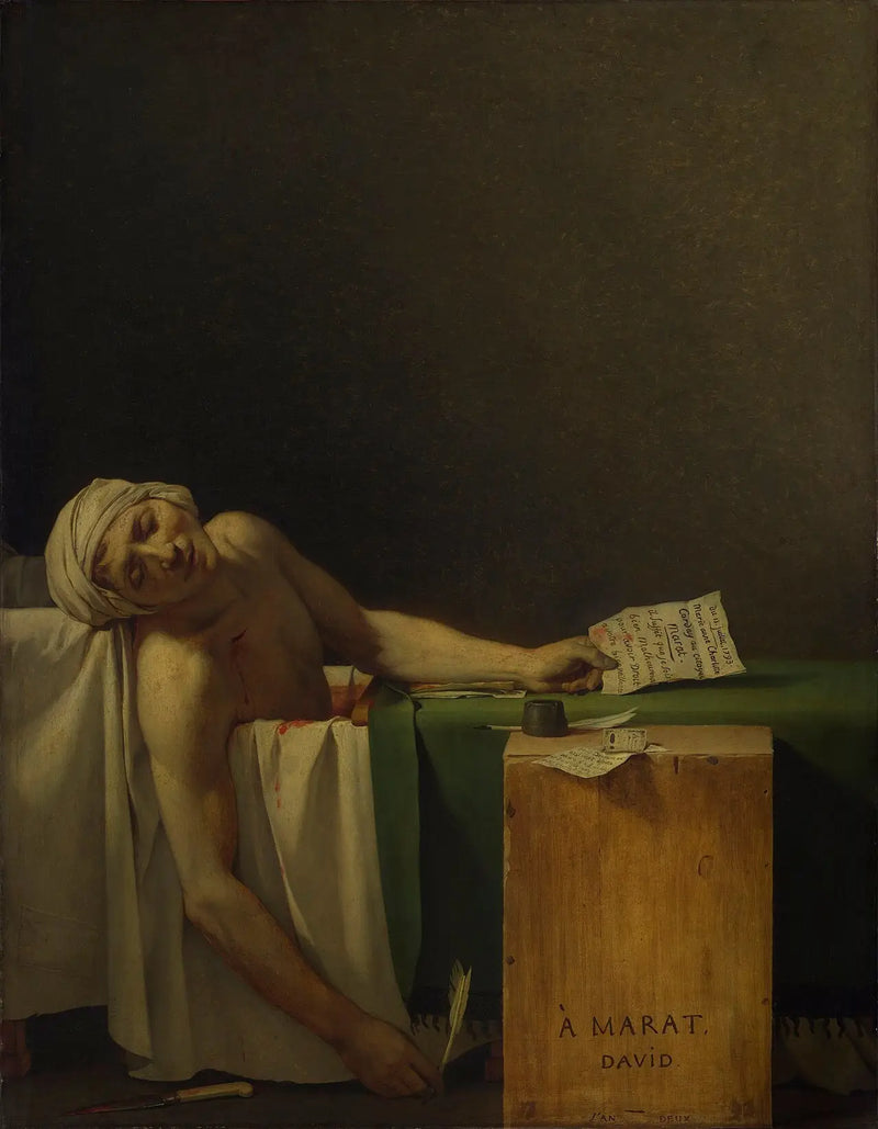 A Morte de Marat - Jacques-Louis David