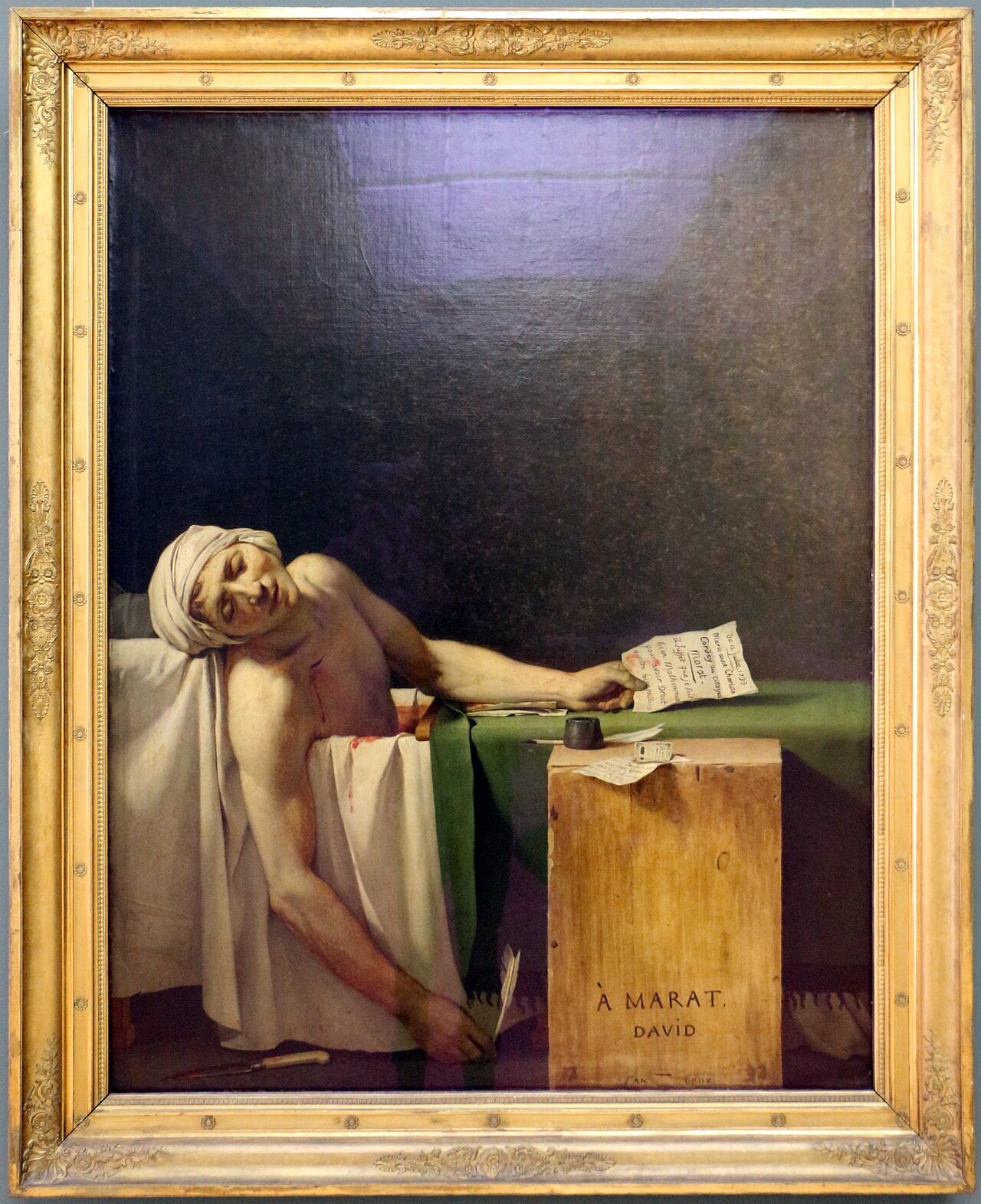 A Morte de Marat - Jacques-Louis David