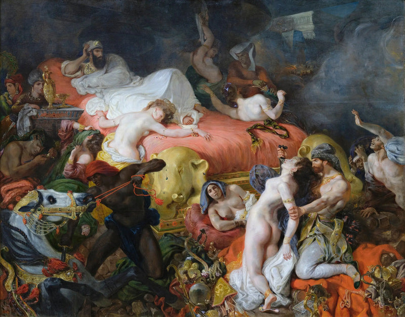 A Morte de Sardanápale - Eugène Delacroix