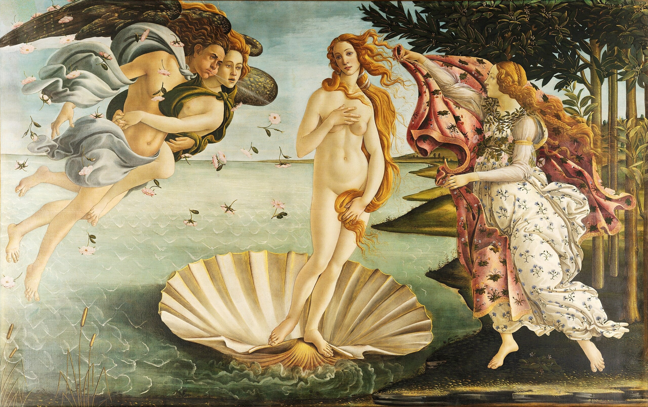 O Nascimento de Vênus - Sandro Botticelli
