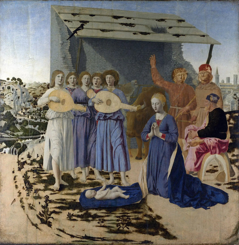 A Natividade - Piero della Francesca