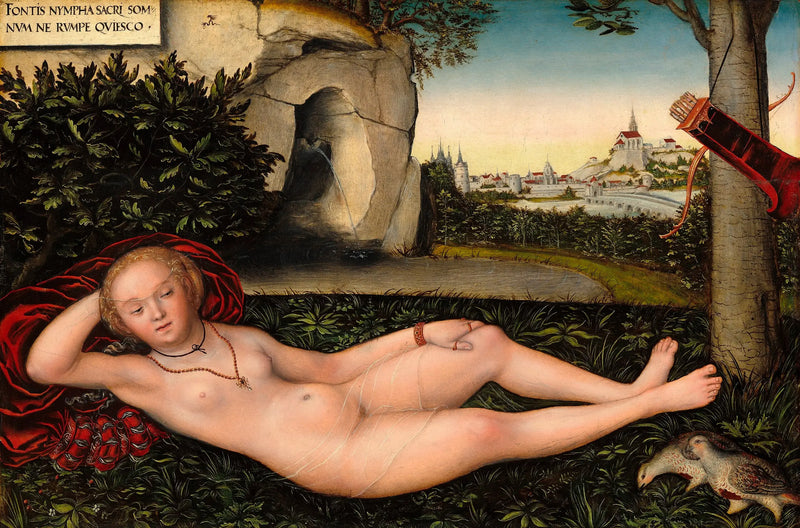 A Ninfa da Primavera - Lucas Cranach, o Velho