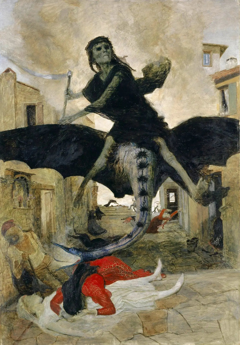 A Peste - Arnold Böcklin