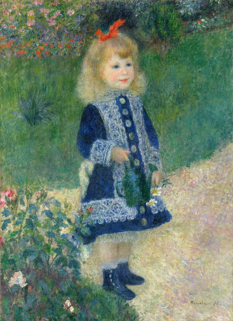 A Menina com o Regador - Pierre-Auguste Renoir