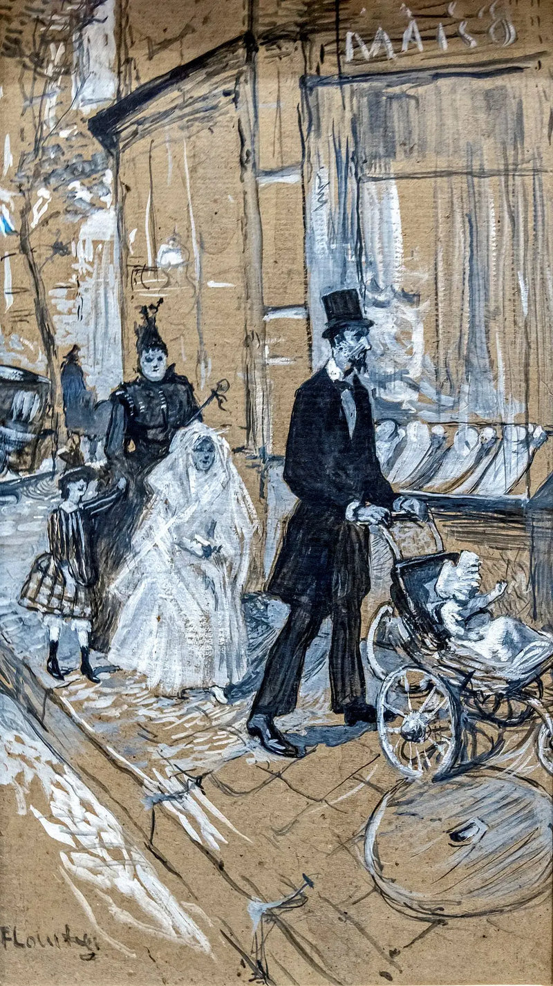 A Primeira Comunhão - Henri de Toulouse-Lautrec