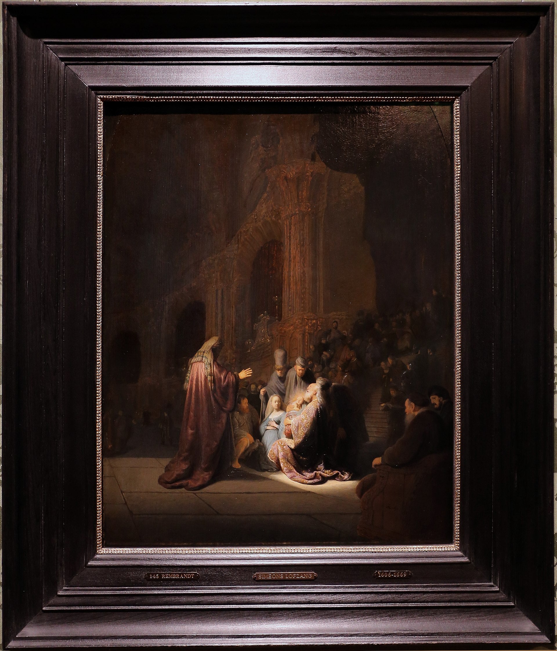 A Oração de Simeão - Rembrandt