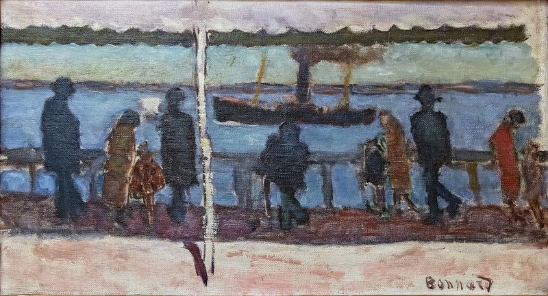 A Passeio à Beira do Rio - Pierre Bonnard