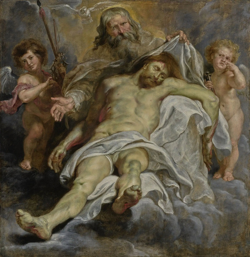 A Santíssima Trindade - Peter Paul Rubens