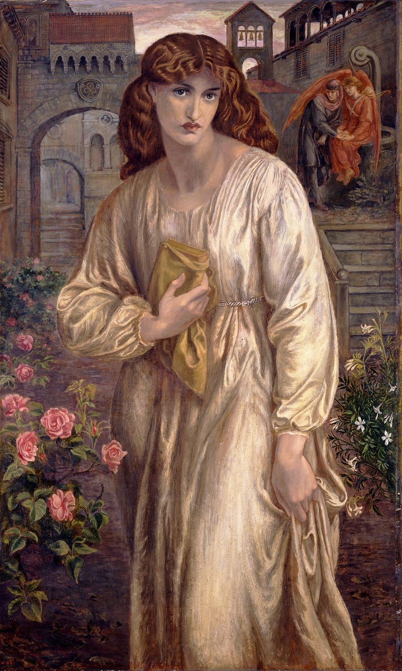 A Saudação de Beatriz - Dante Gabriel Rossetti