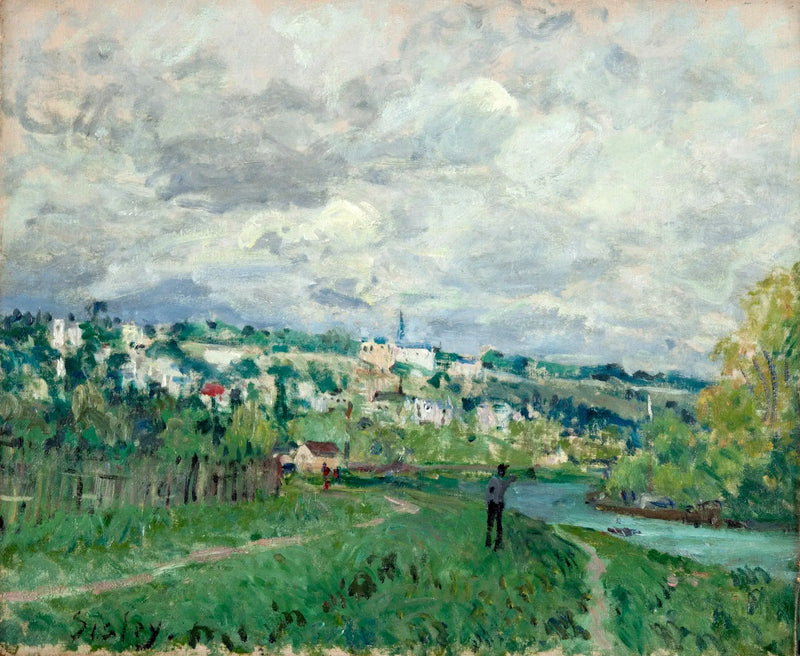 O Sena perto de Saint-Cloud - Alfred Sisley