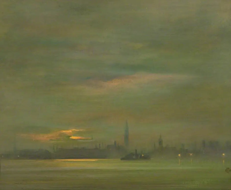 O Tâmisa, à noite - James Abbott McNeill Whistler