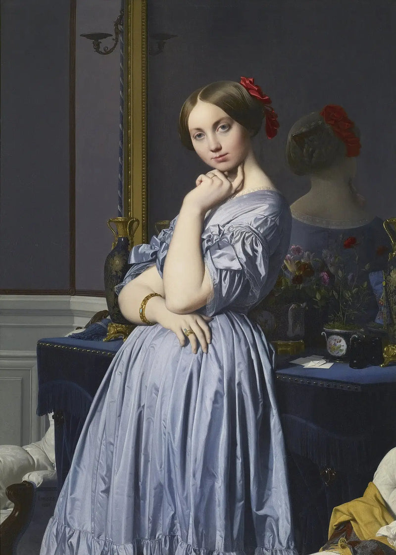 A Viscondessa d'Haussonville - Jean-Auguste-Dominique Ingres