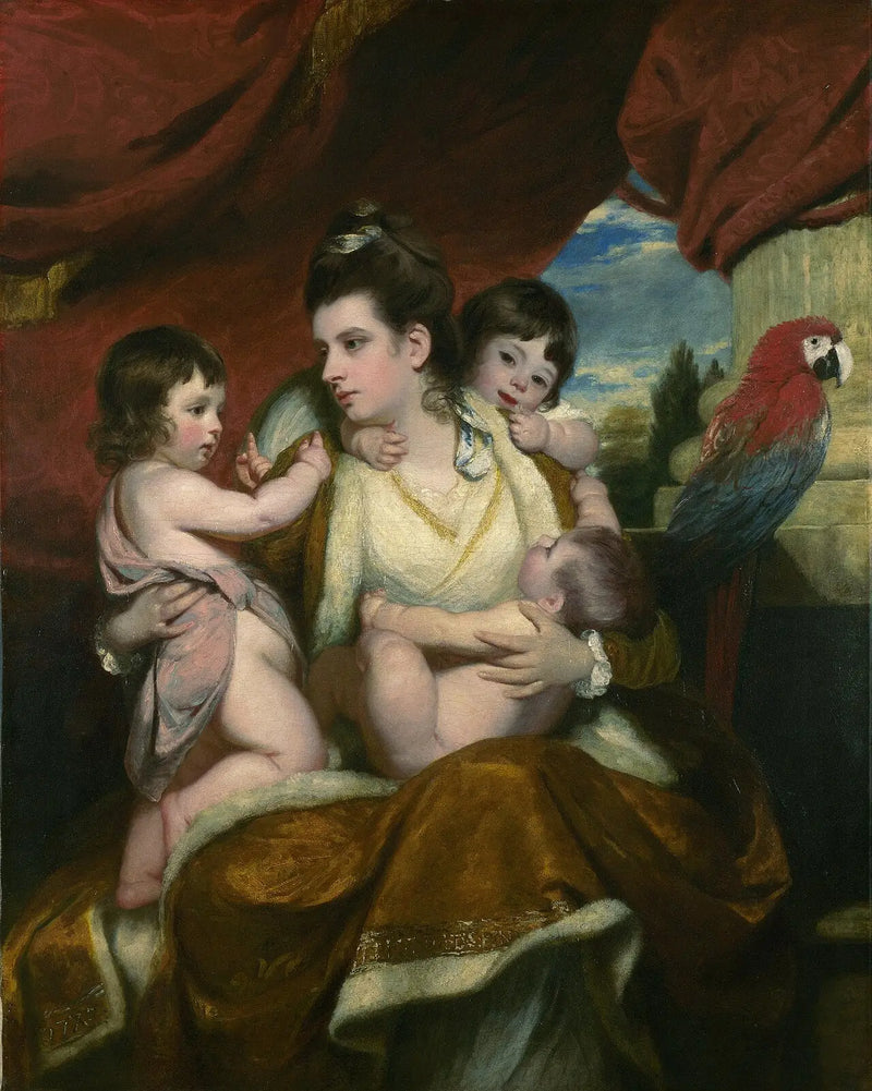 Lady Cockburn e seus filhos - Joshua Reynolds