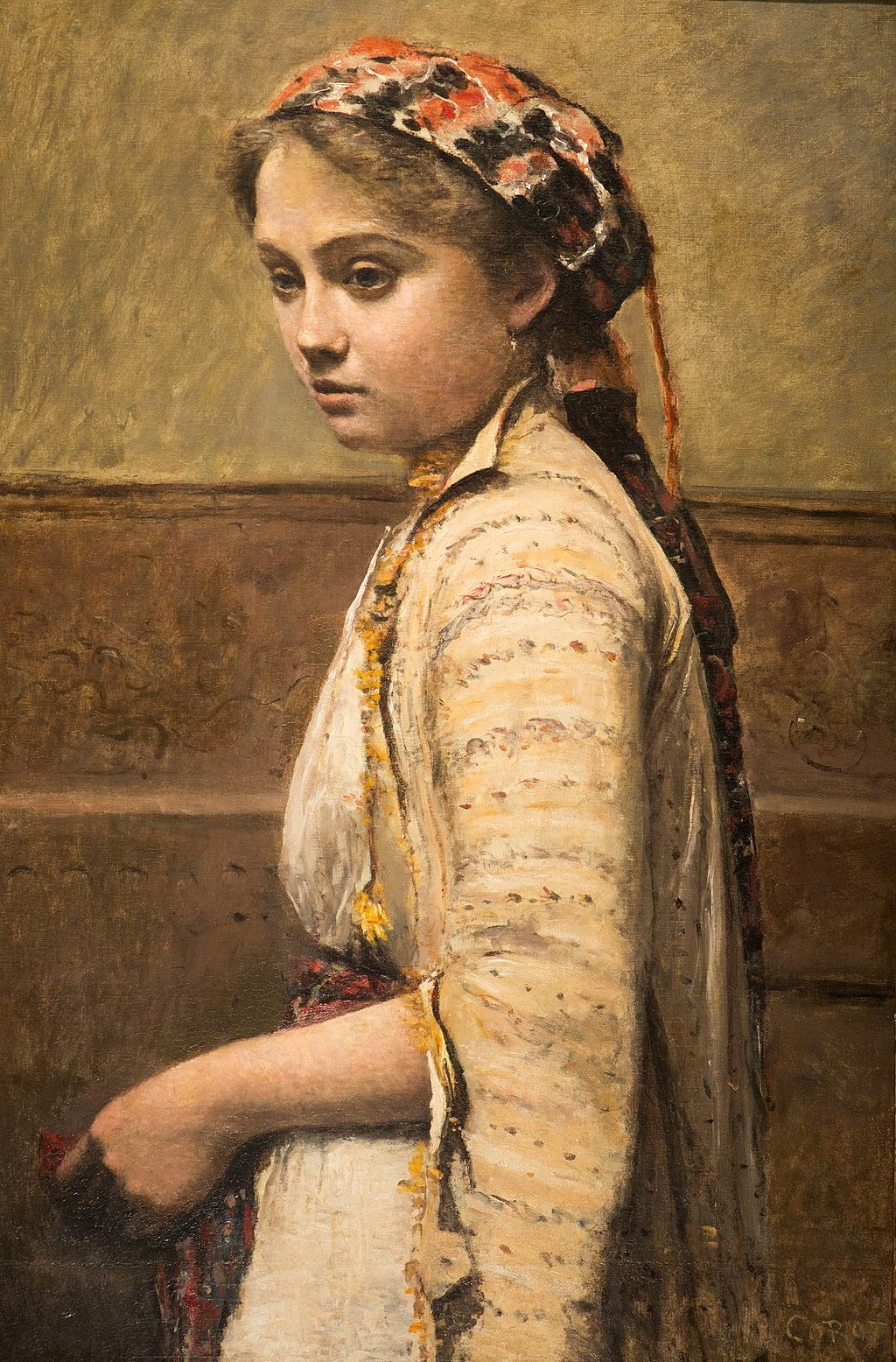 La jeune Grecque - Jean-Baptiste Camille Corot