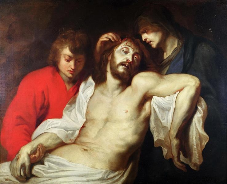 A lamentação de Cristo - Peter Paul Rubens