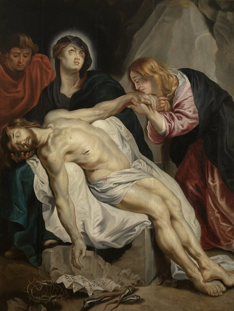 A Lamentação sobre o Cristo Morto - Antoine van Dyck