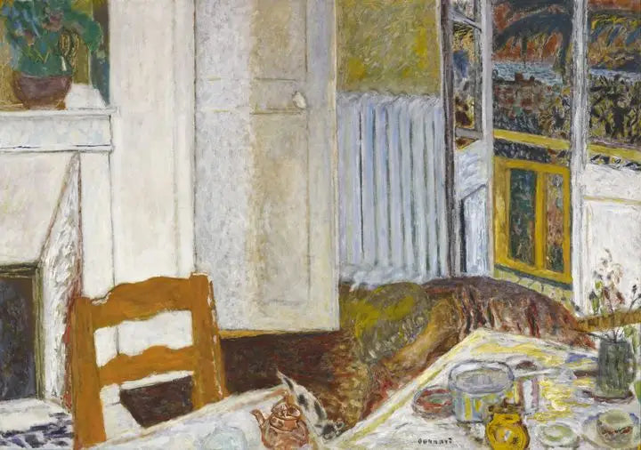 A sala de jantar - Pierre Bonnard