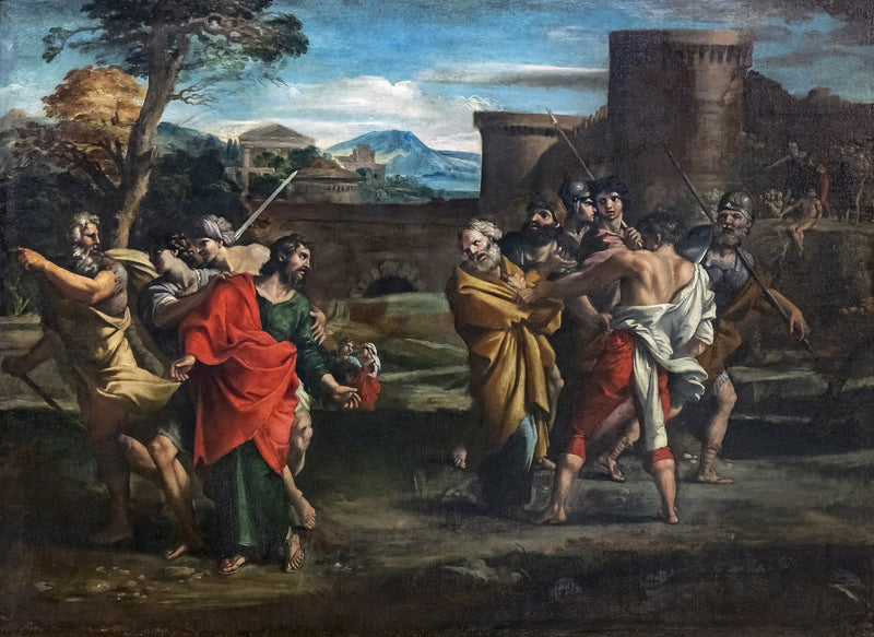 A separação de São Pedro e de São Paulo - Giovanni Lanfranco